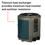BLACK + DECKER Energy-Saving Heat Pump 53,000 BTU to Heat 10,000 Gallon Pool