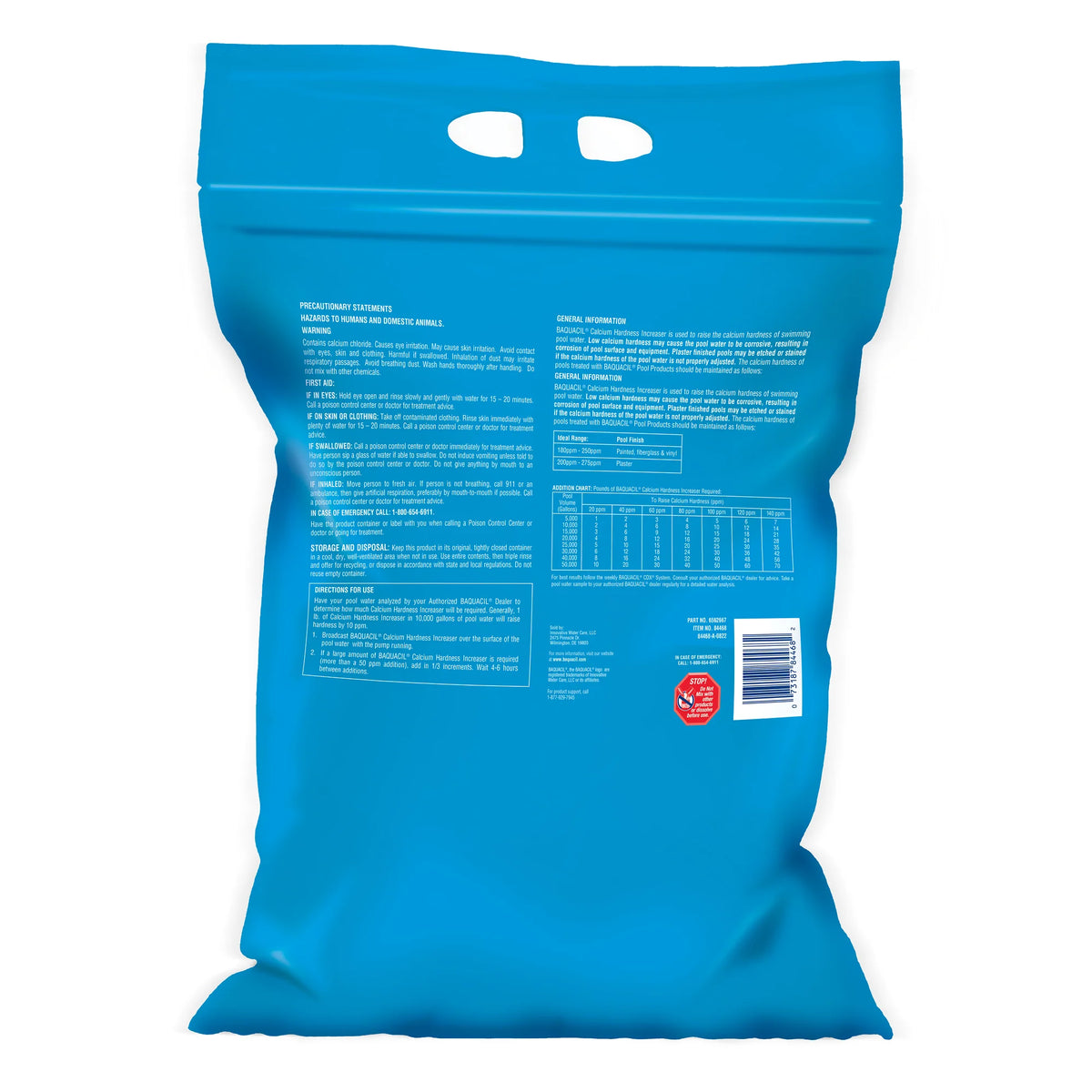 Baquacil Calcium Hardness Increaser, 20 lb Bag