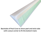 Pool Cove Kit – 48″ Peel & Stick Foam Sections – Fits 18′ x 33′ Oval Above Ground Pool (22 Pieces)