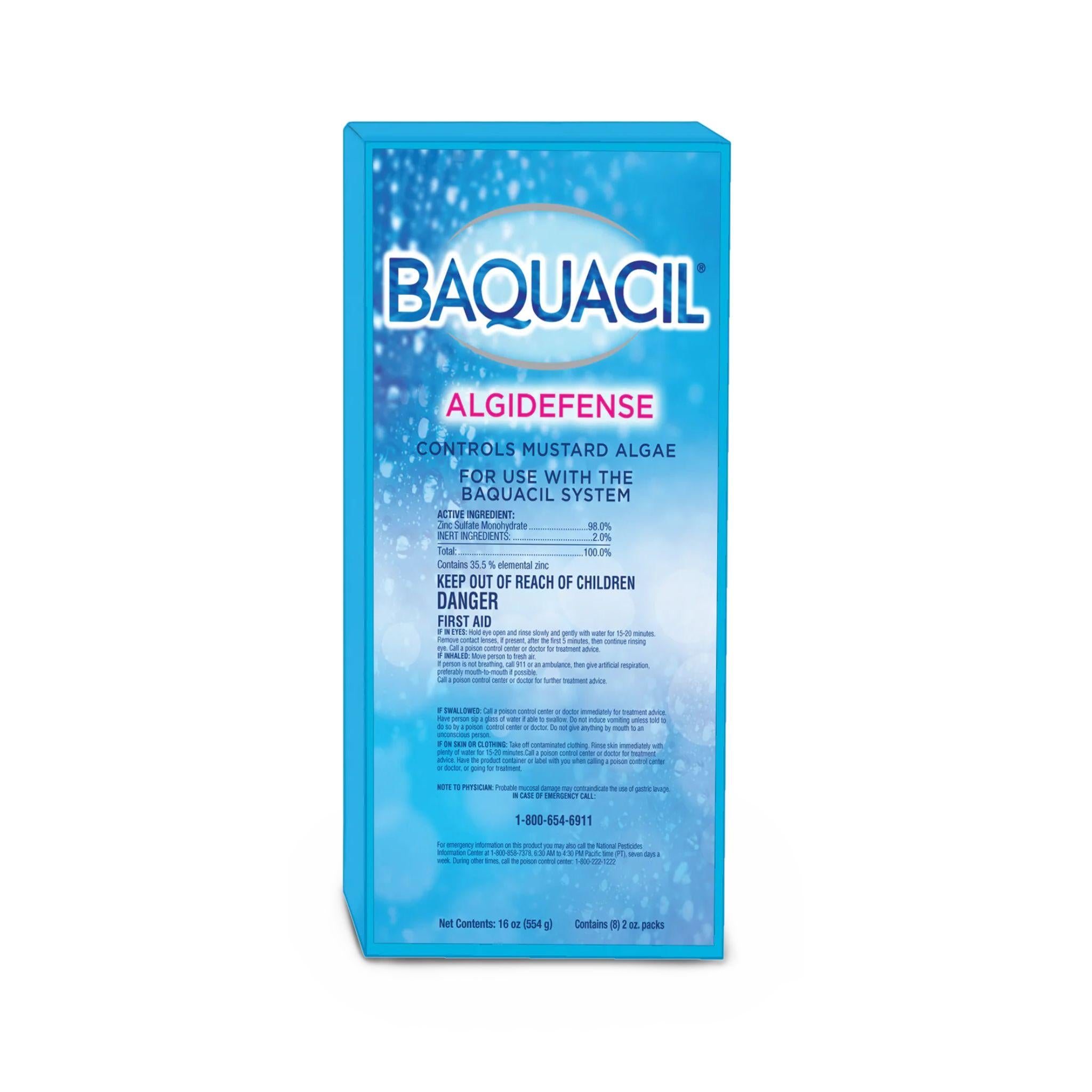 Baquacil Algidefense Contains (8) 2 oz. packs