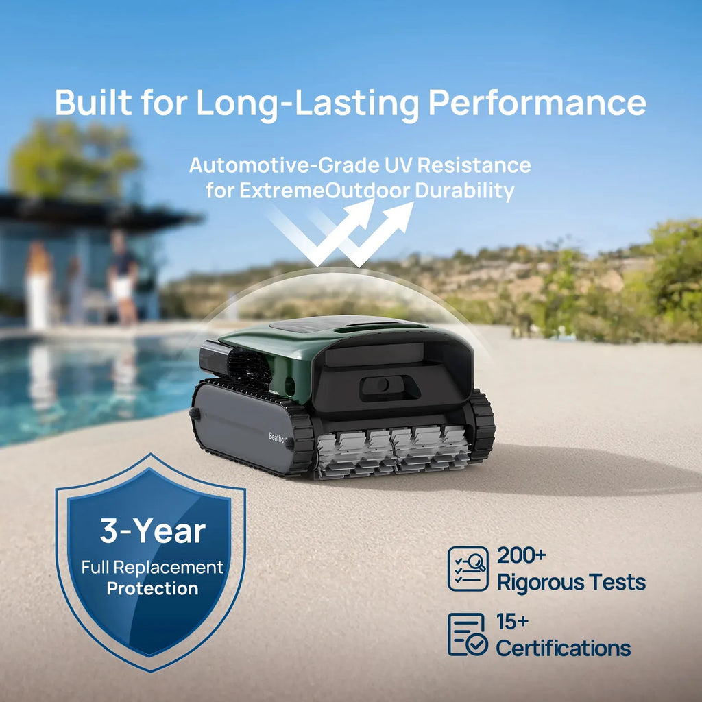 Beatbot P300 Pro Cordless Robotic Pool Cleaner – AI-Powered 4-in-1 Cleaning