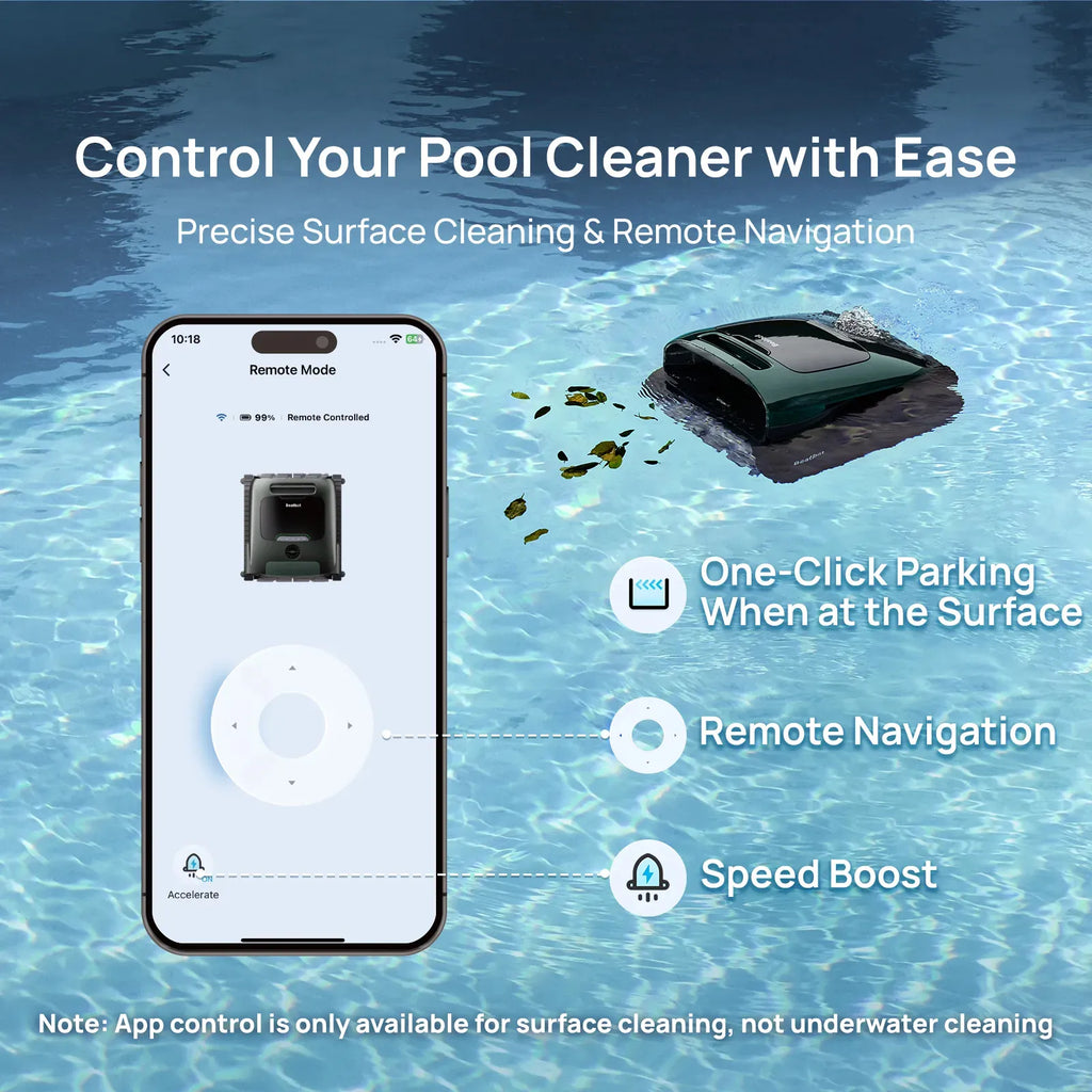 Beatbot P300 Pro Cordless Robotic Pool Cleaner – AI-Powered 4-in-1 Cleaning
