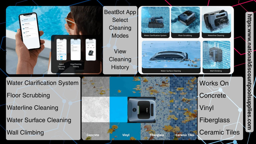 Beatbot AquaSense PRO A100 Cordless Robotic Pool Cleaner