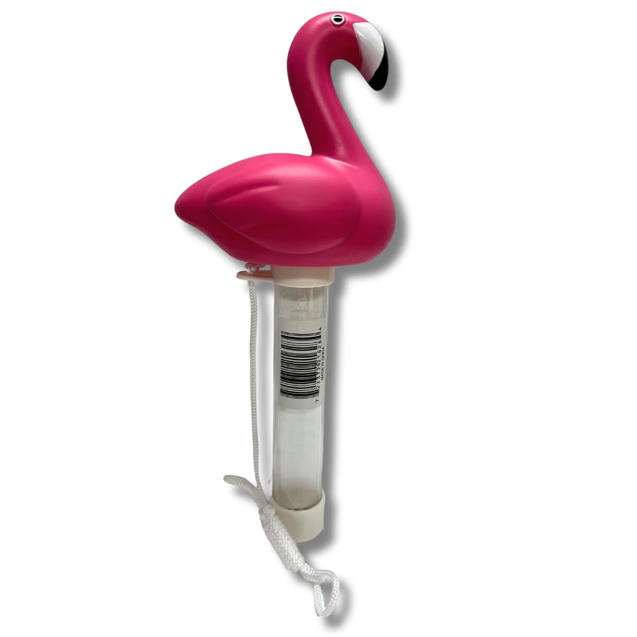 Pink Flamingo Floating Thermometer