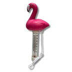 Pink Flamingo Floating Thermometer