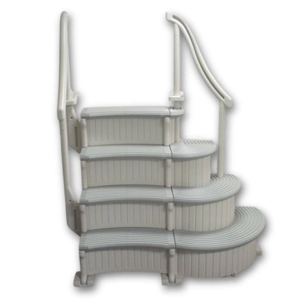 Confer Plastics Curve InPool Complete Step System for Above Ground Pools