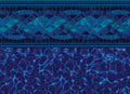 Carnegie Cobalt with Cobalt Fusion Destination Series GLI Inground Pool Liner 27 or 20 Mil