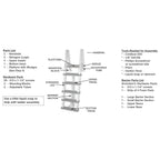 Confer Plastics 6000X Heavy Duty Inpool Ladder