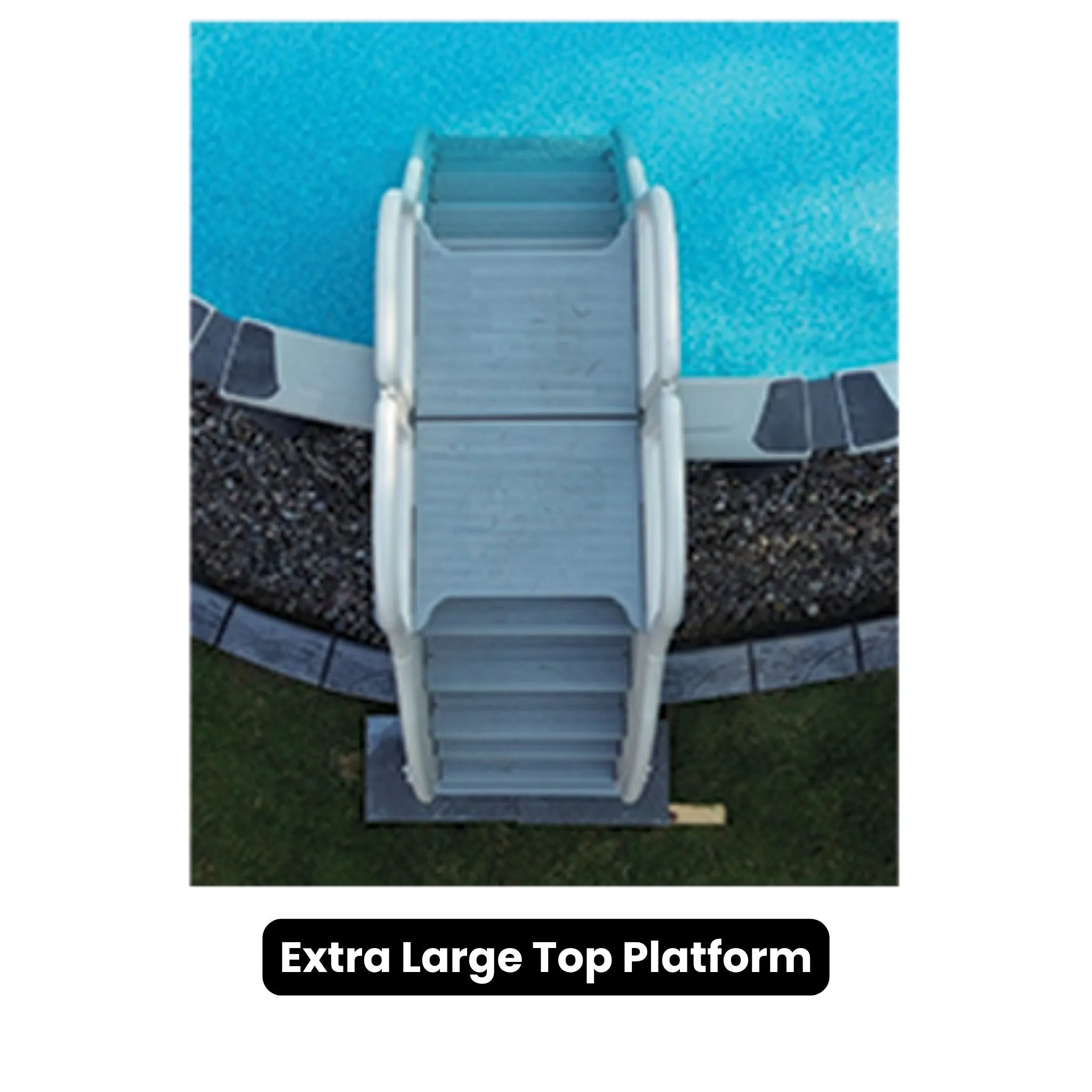 Confer Plastics 9300 Roll-2-Guard Above Ground Pool Step