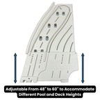 Confer Plastics 9300 Roll-2-Guard Above Ground Pool Step