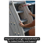 Confer Plastics 9300 Roll-2-Guard Above Ground Pool Step