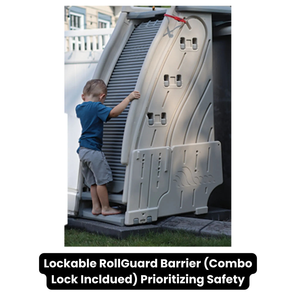 Confer Plastics 9300 Roll-2-Guard Above Ground Pool Step