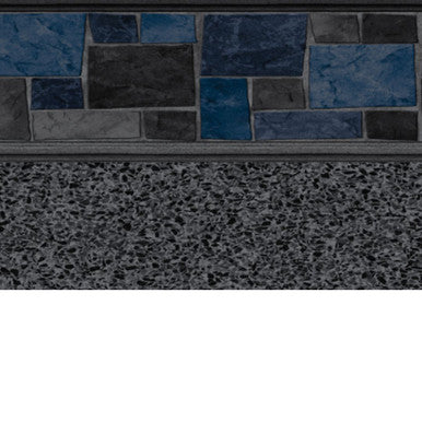 Courtstone Gray with Stardust Gray Destination Series GLI Inground Pool Liner 27 Mil