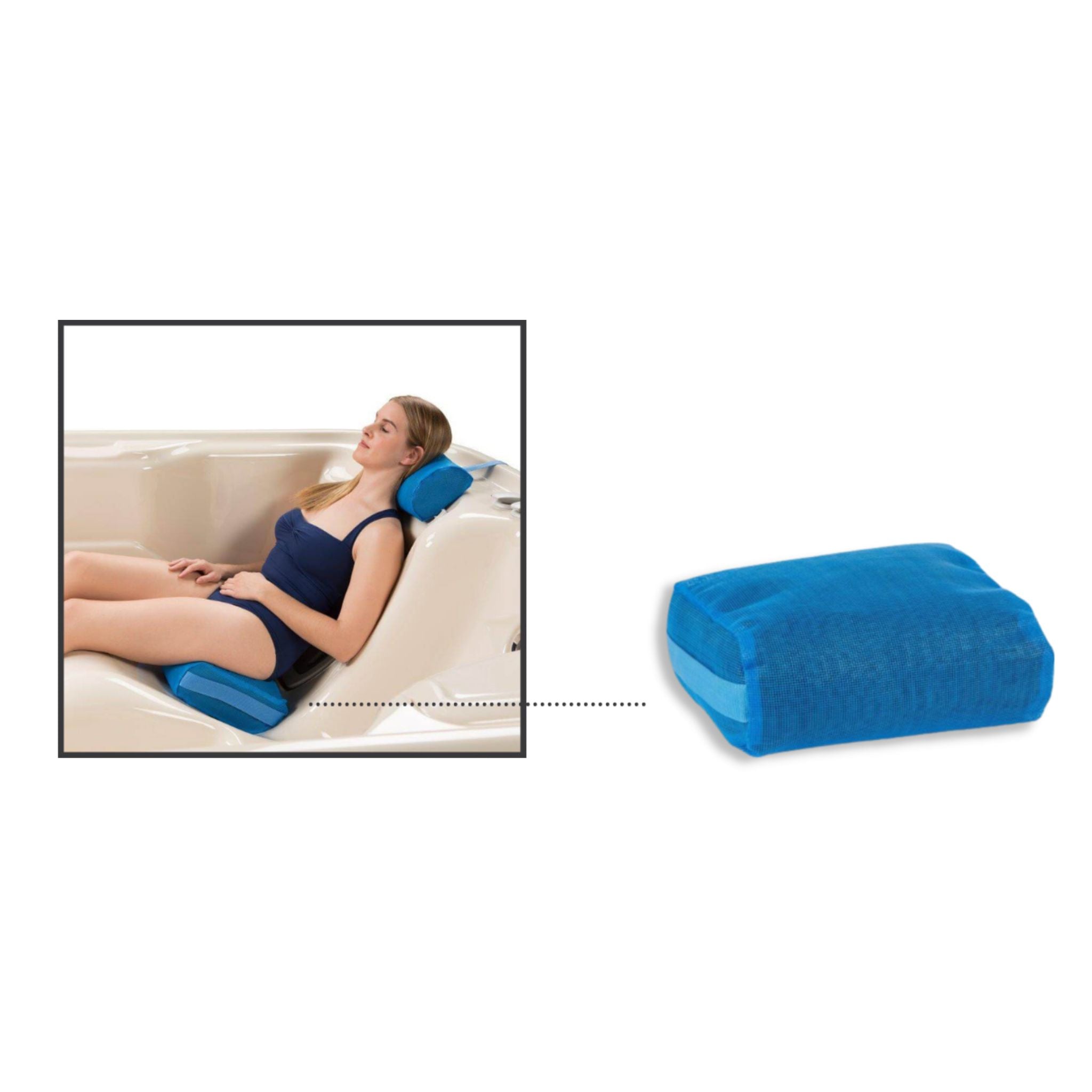 Water Brick Water Seat Spa Cushion, Hot Tub Booster Seat