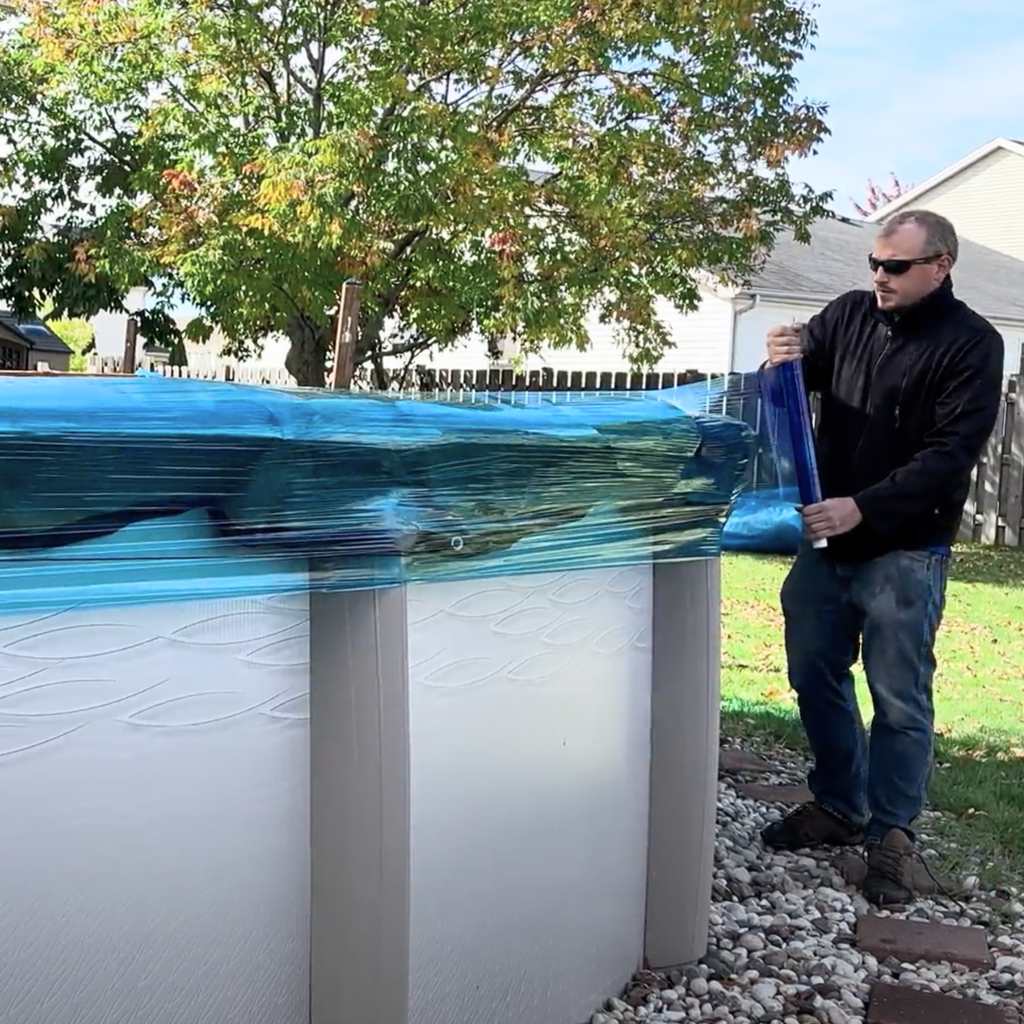 Gladon Winter Cover Wrap for Winterizing Above Ground Pools