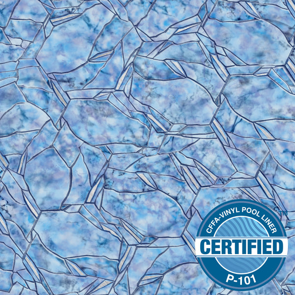 Creation Blue Inground Vinyl Liner