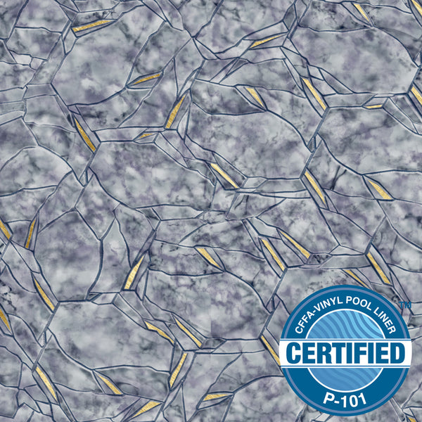 Creation Light Gray Inground Vinyl Liner