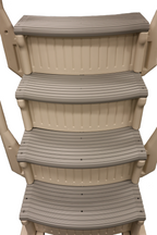 Confer Plastics CCX-AG Above Ground Curve In-Pool Step System