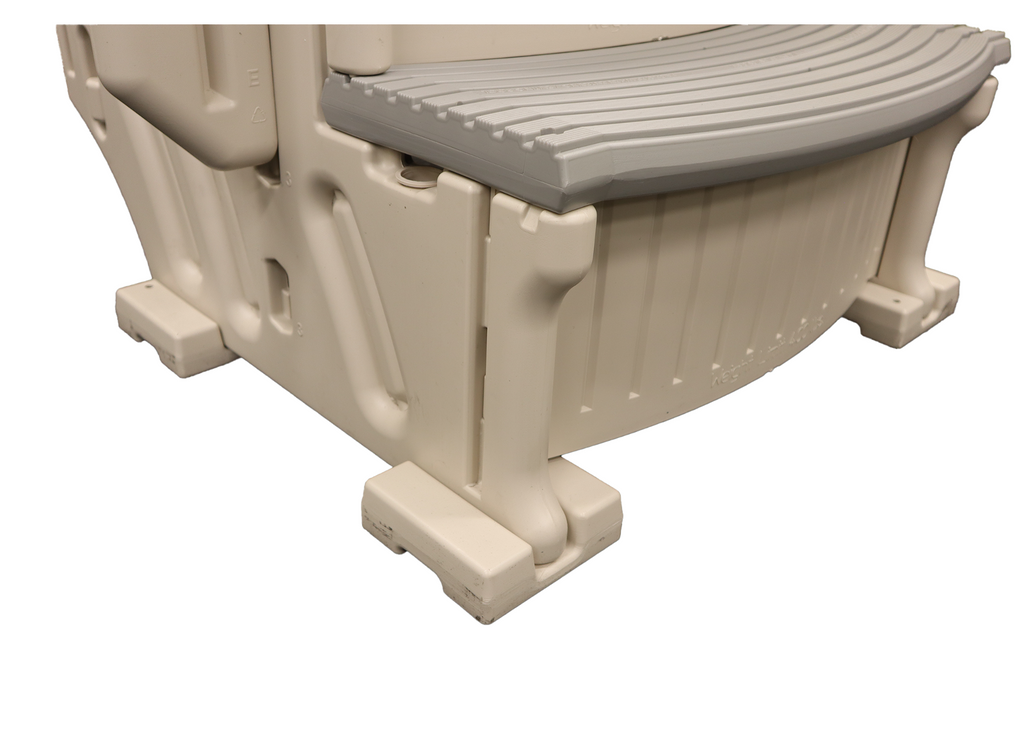 Confer Plastics CCX-AG Above Ground Curve In-Pool Step System