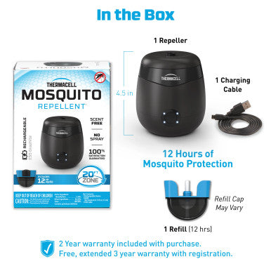 Thermacell E55 Rechargeable Mosquito Repeller