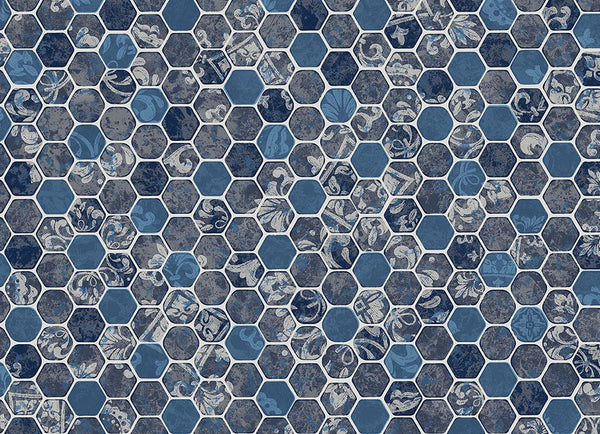 Esagono Inground Vinyl Liner