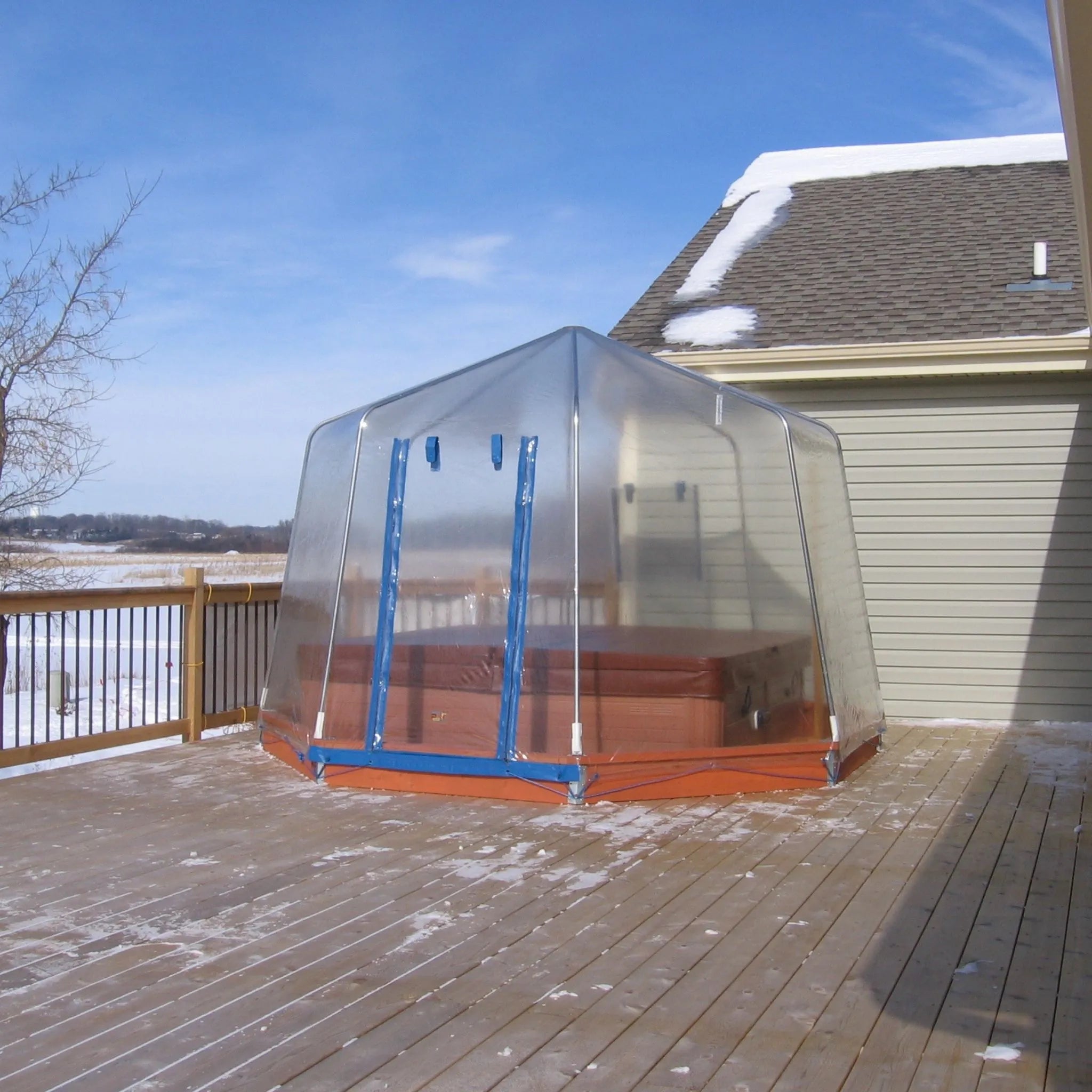 15' Diameter Spa Dome Enclosure