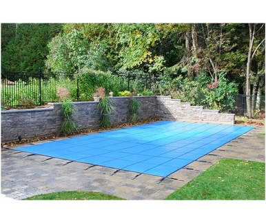 HPI Yard Guard Aquamaster 100% Solid Safety Cover for Rectangular Pool Size 16' x 36'