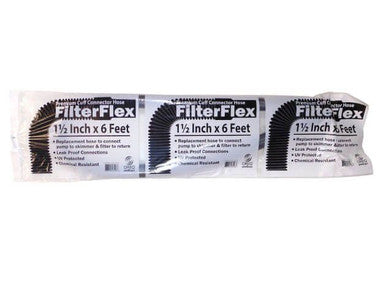 1-1/2" x 6' FilterFlex Premium Pool Hose with Cuffed Ends
