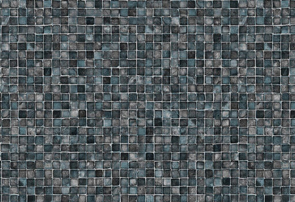 Grey Mosaic Inground Vinyl Liner