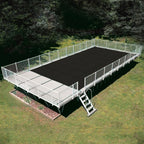 On-Ground HPI Yard Guard Standard Mesh 12' x 24'