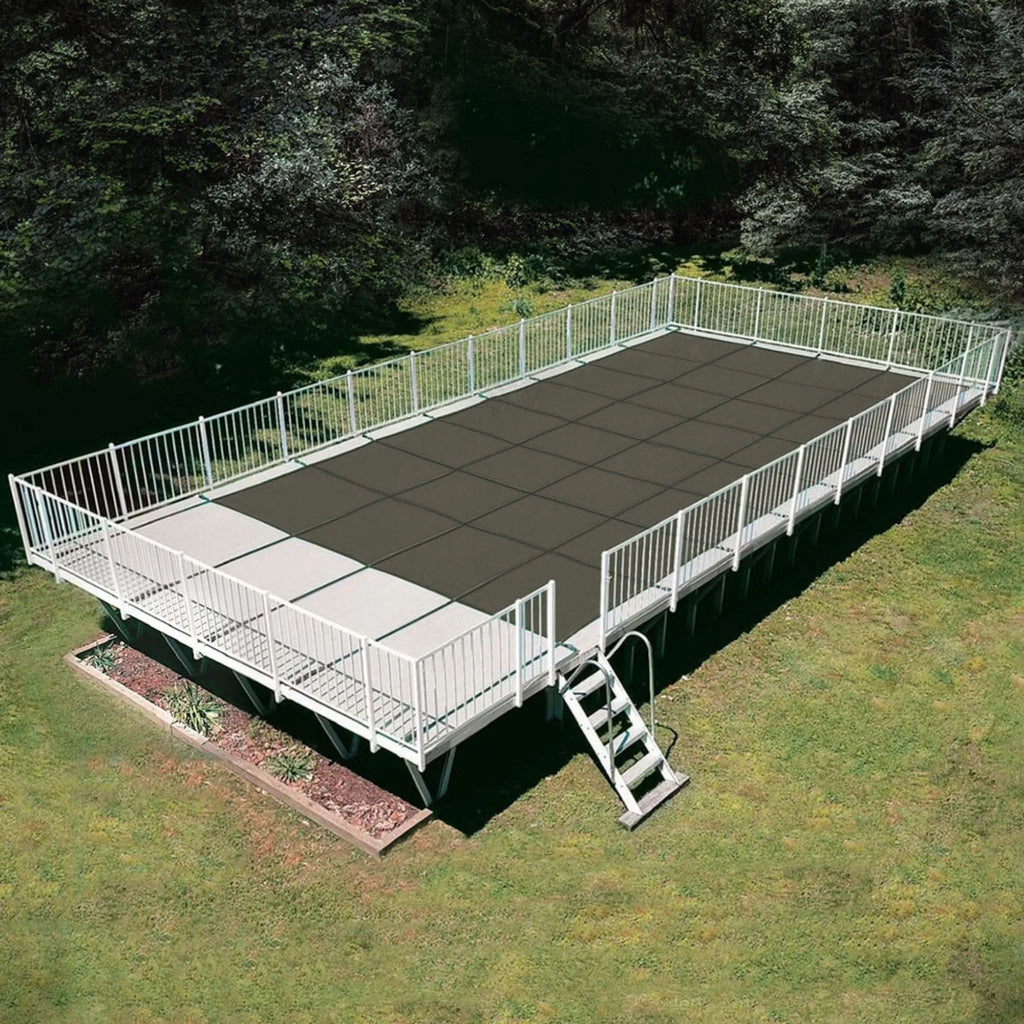 16' x 28' On-Ground HPI Yard Guard Mesh 99 Safety Cover