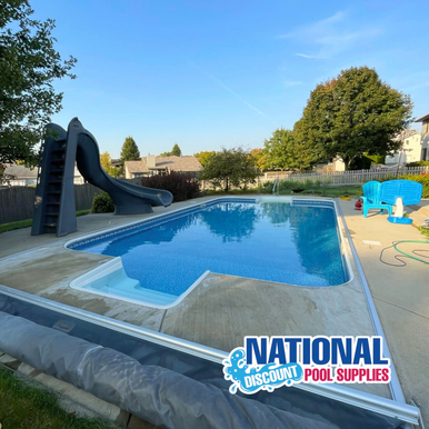 Hampton with SeaGlass Destination Series GLI Inground Pool Liner 27 or 20 Mil