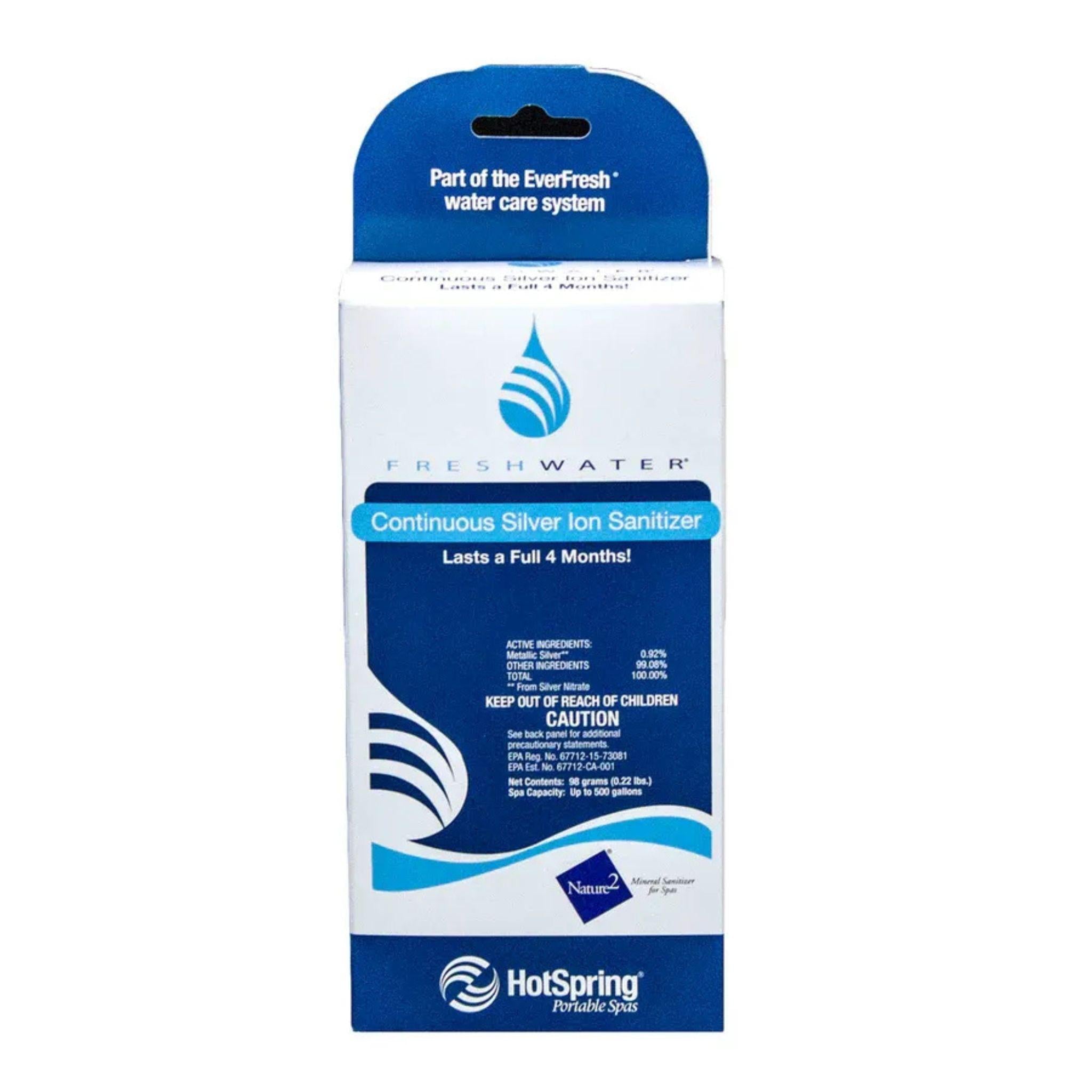 Fresh Water Continuous Siler Ion Sanitizer