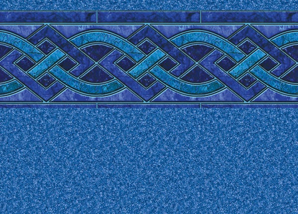 Indigo Marble Signature Series Vinyl Liner for Inground Pools 27 Mil
