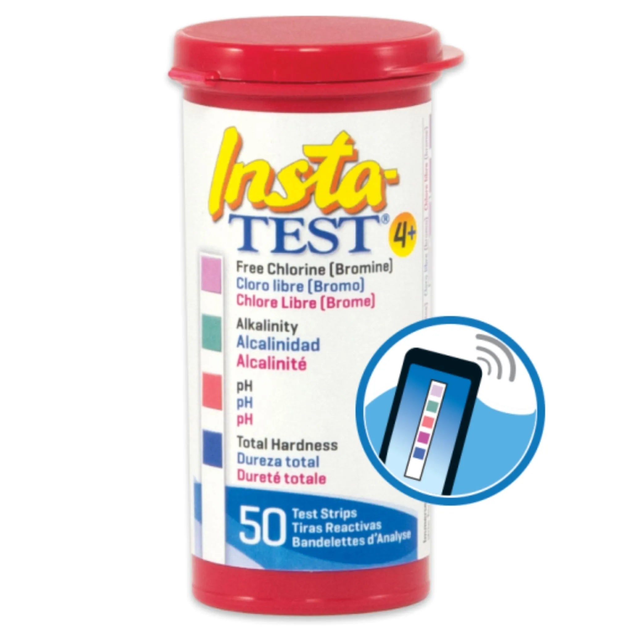 Insta-TEST® 4 Plus Chlorine and Bromine Test Strips