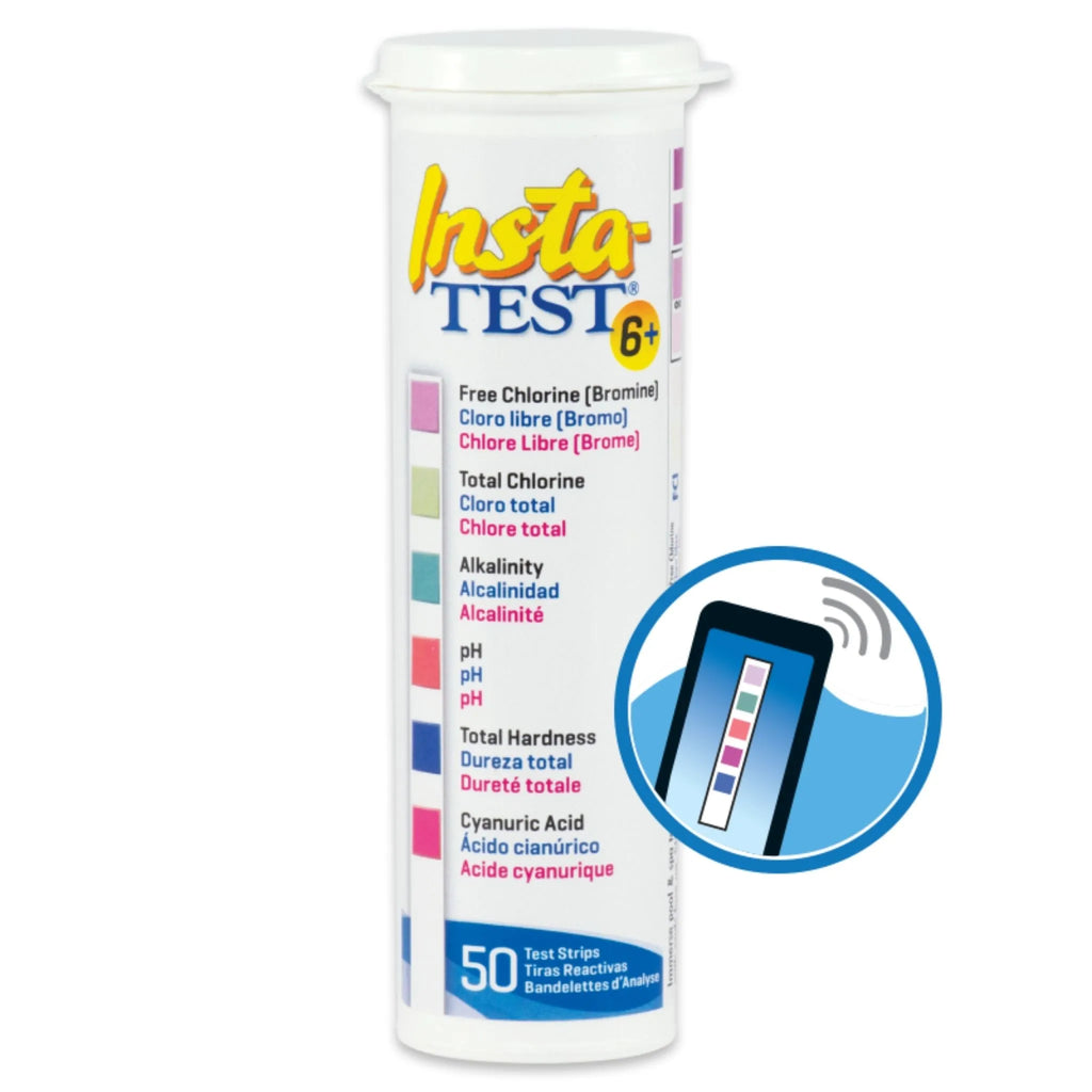 Insta-TEST 6 Way Test Strips for Chlorine & Bromine