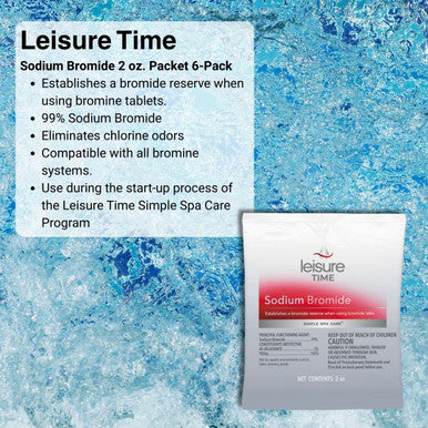 Leisure Time Sodium Bromide 2 oz. (6 Pack)
