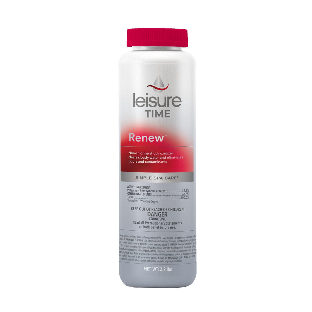 leisure time renew non-chlorine oxidizer 2.2 lbs.