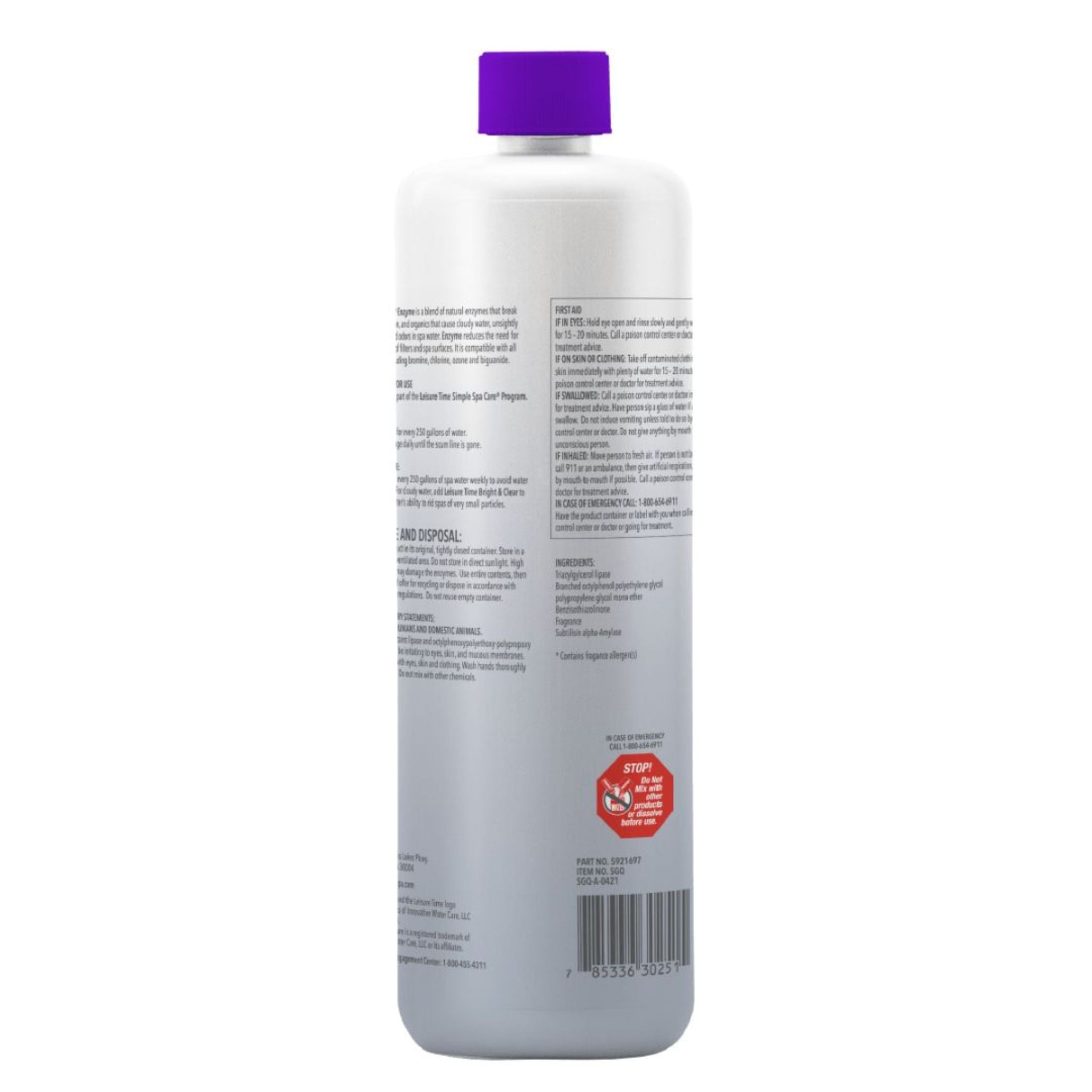 Leisure Time Spa Enzyme 32 oz.