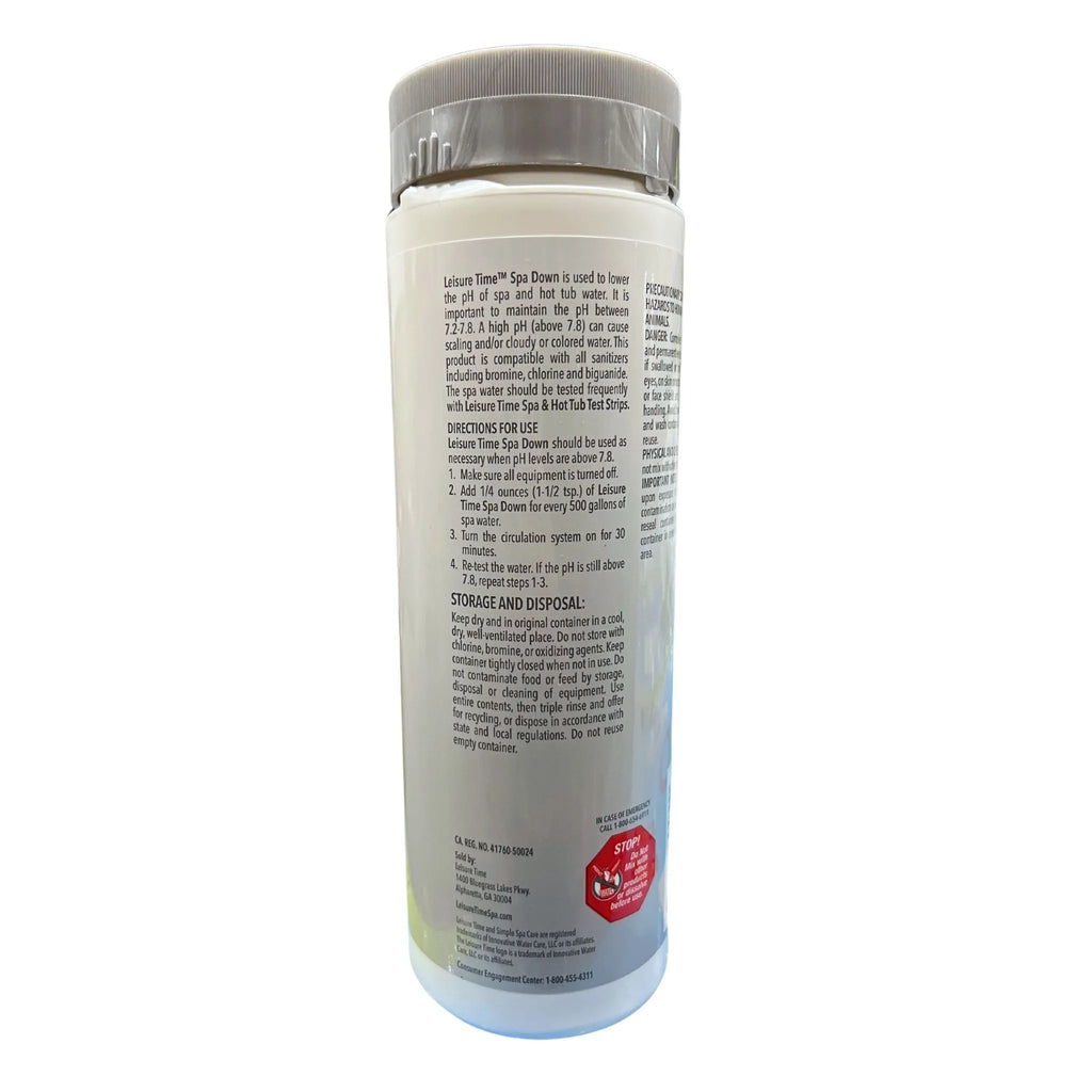 Leisure Time Spa Down 2.5 lbs.