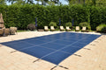 Loop-Loc 20 ft. x 41 ft. Rectangle Super Dense Mesh Blue Safety Cover