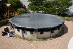 Midwest Canvas Silverado Winter Pool Cover for 18' x 34' Oval Pools (Cover Size 22' x 38')