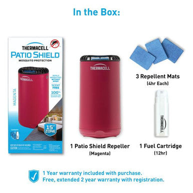 Thermacell Mosquito Repellent Devices: Patio Shield Mosquito Repeller