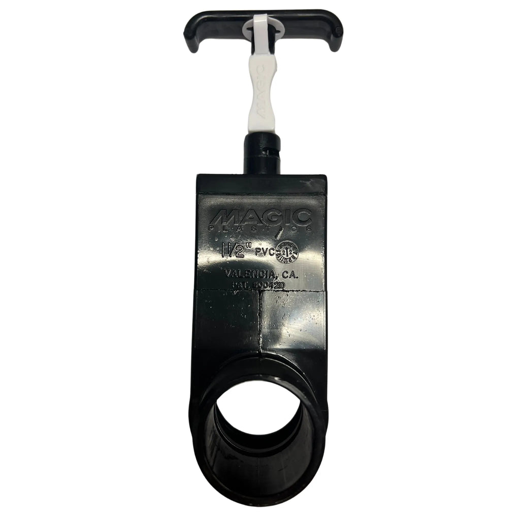 Magic Plastics Shut Off Valve, Push Pull 1-1/2 Inch
