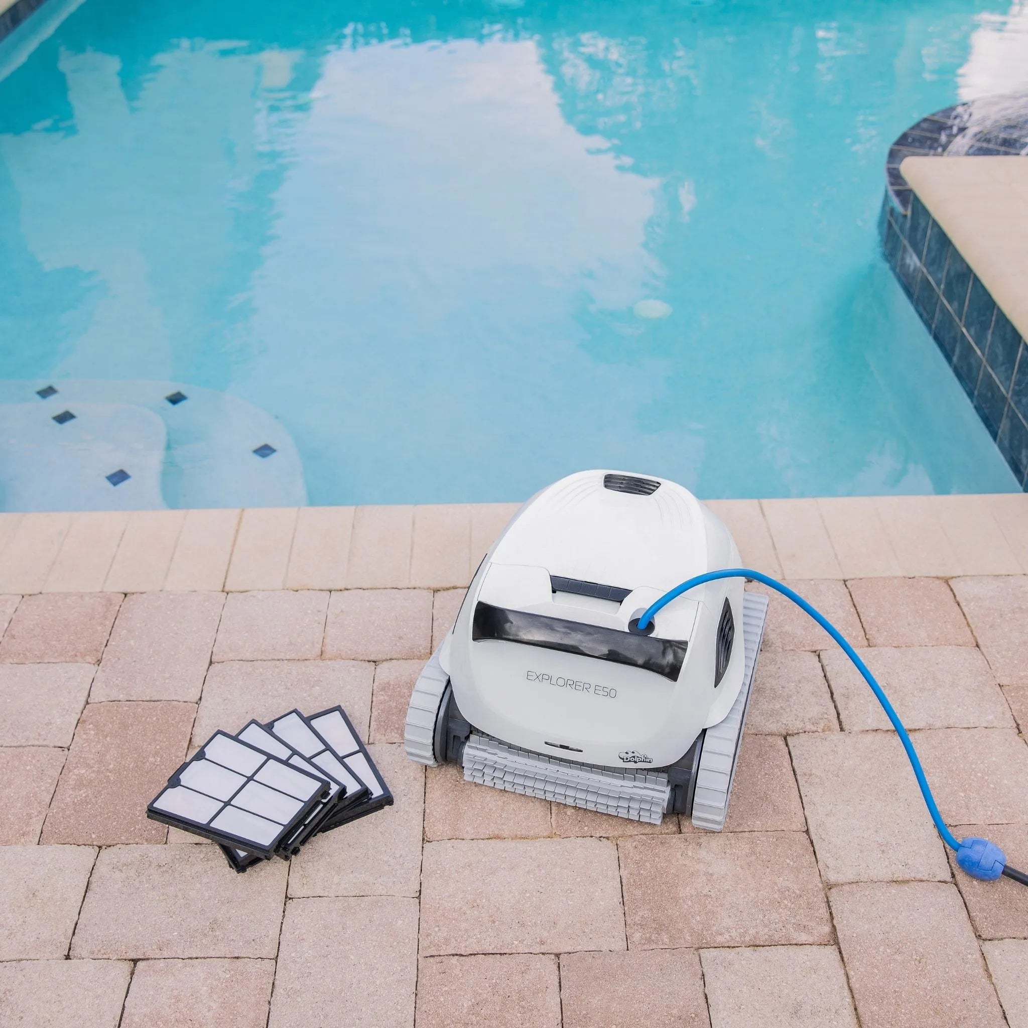 Maytronics Dolphin Explorer E50 Robotic Automated Pool Cleaner