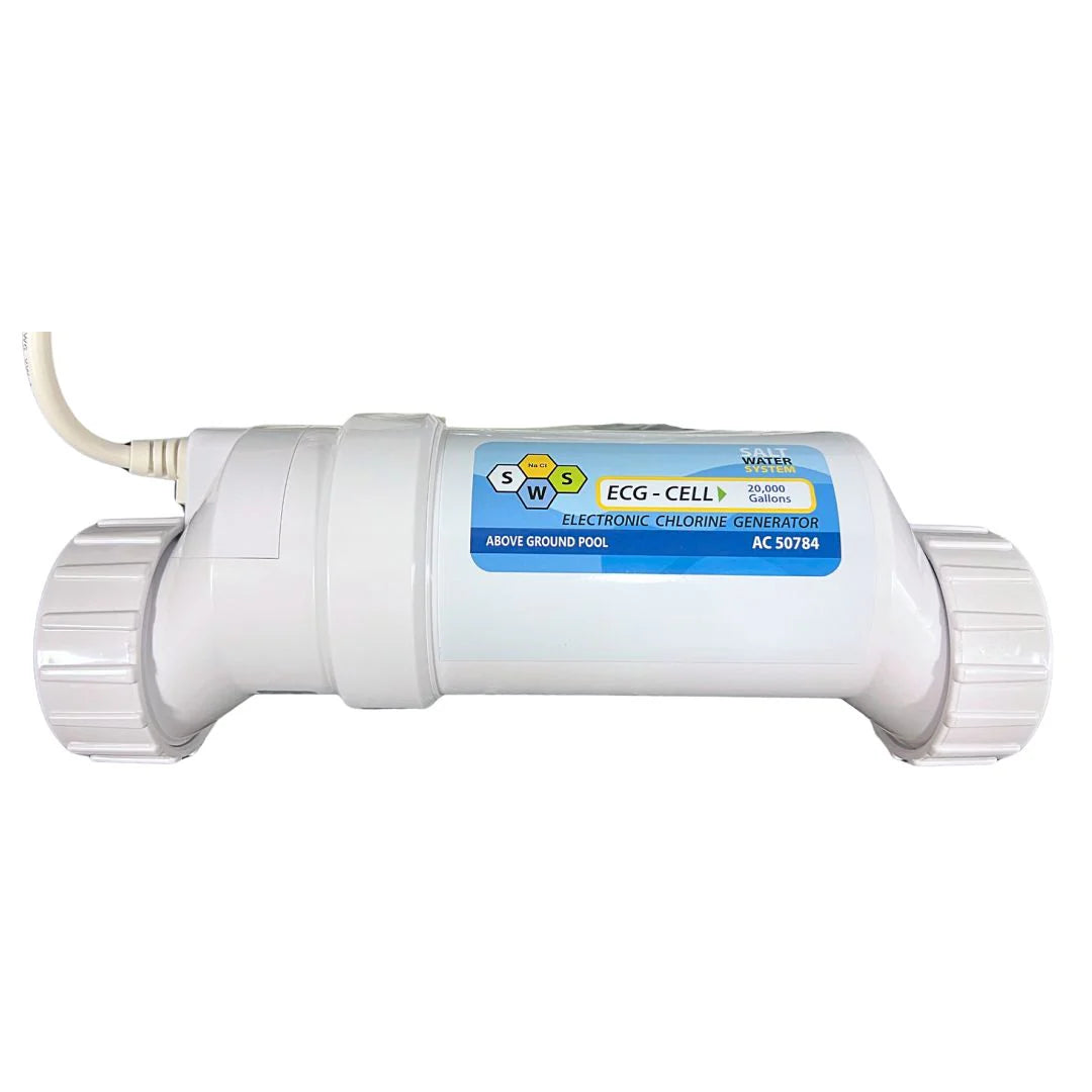 SWS Salt Water Chlorine Generator Replacement Cell for Pools up to 20,000 Gallons
