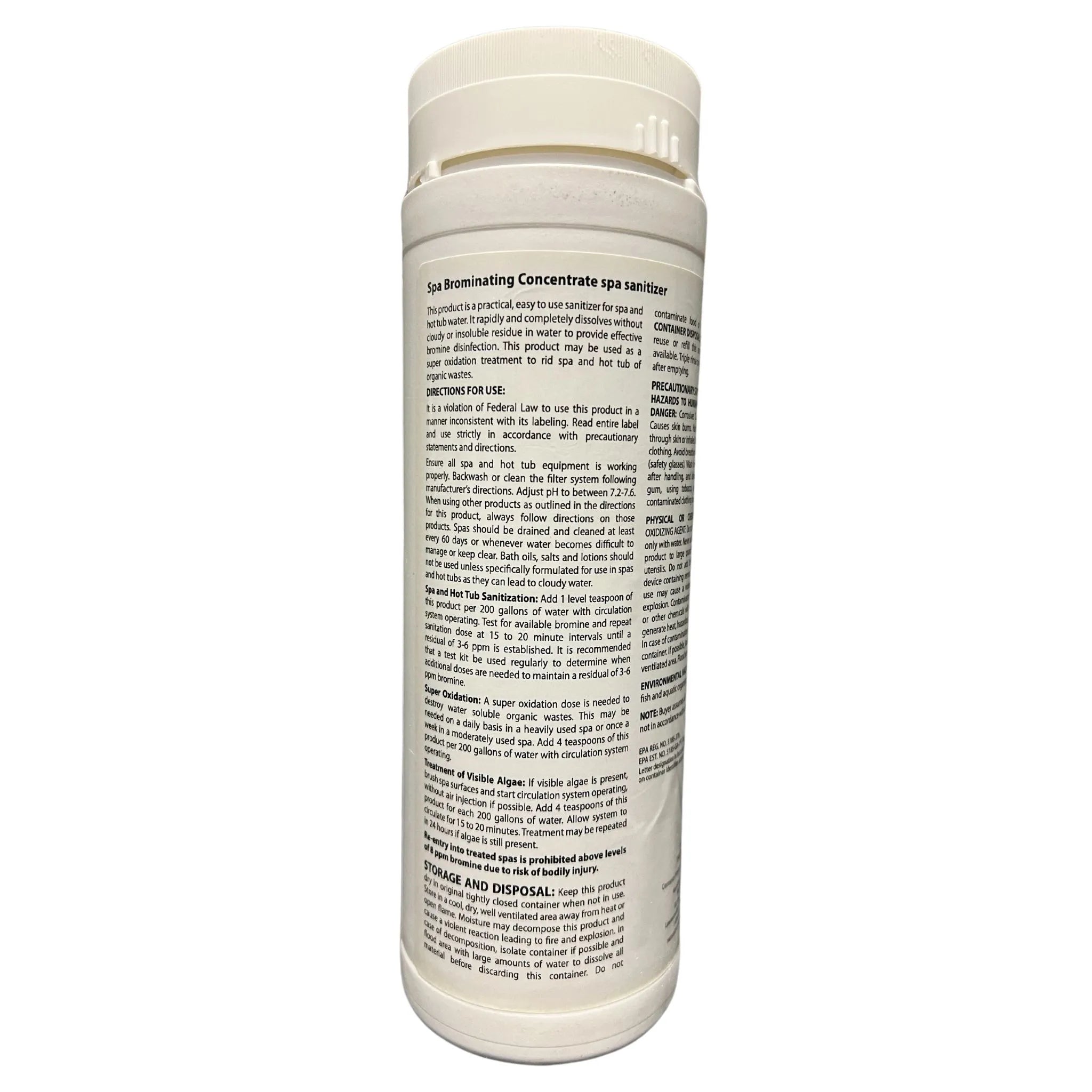 Natural Chemistry One Step Hot Tub Brominating Concentrate