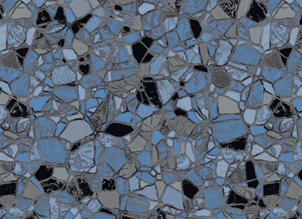 Obsidian Shimmer Stone For Destination Series GLI Inground Pool Liner 27 Mil