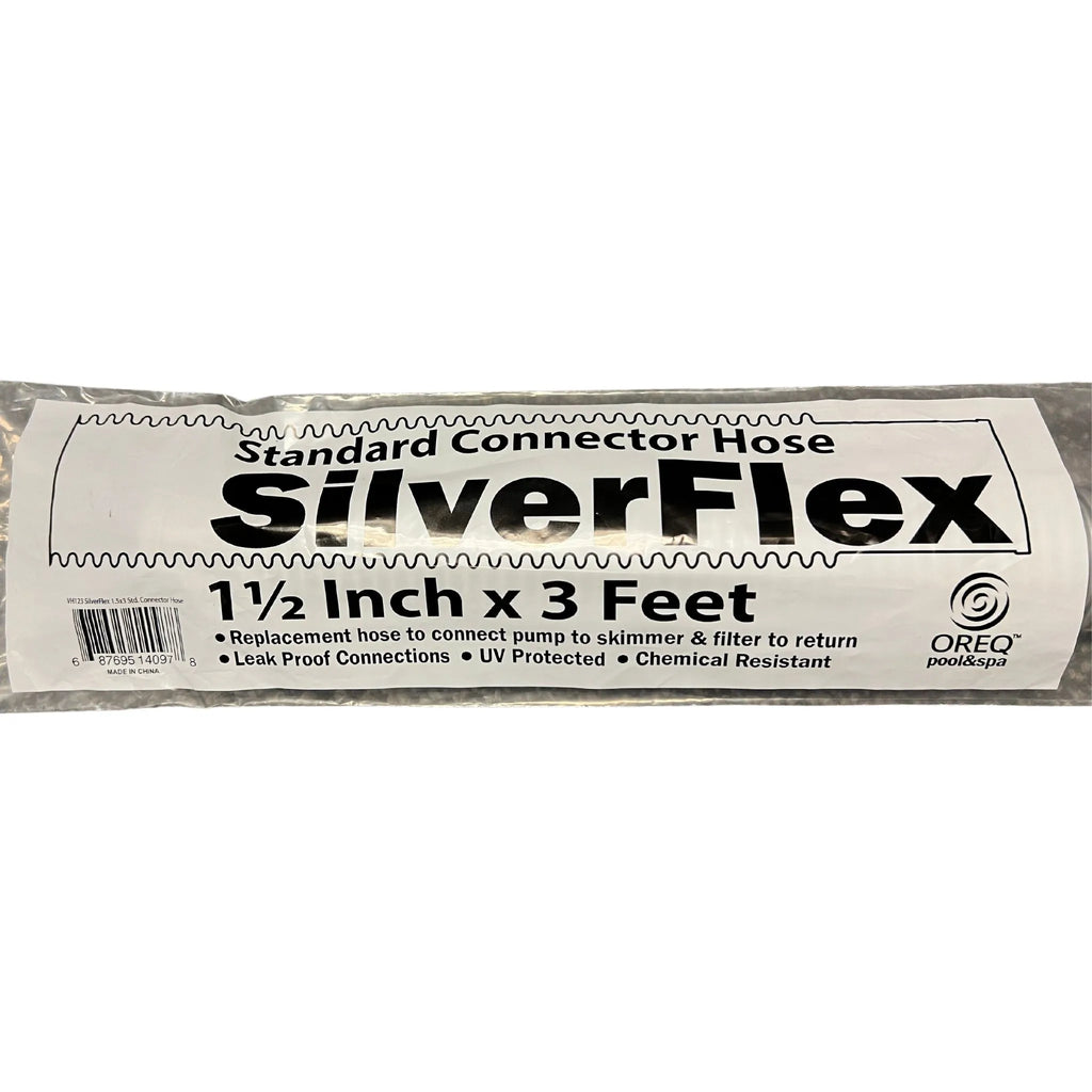 1-1/2" x 3' SilverFlex Pool Hose with Standard Connectors