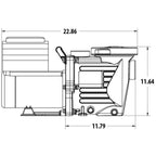 Waterway PD-165 1.65 HP 230V Power Defender VSP Pump
